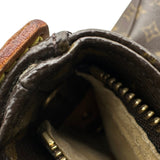 ルイ・ヴィトン LOUIS VUITTON ルーピングGM M51145 ブラウン モノグラム/レザー レディース ショルダーバッグ