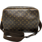 ルイ・ヴィトン LOUIS VUITTON リポーターGM M45252 ブラウン モノグラム・キャンバス レディース ショルダーバッグ