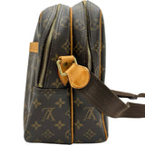 ルイ・ヴィトン LOUIS VUITTON リポーターGM M45252 ブラウン モノグラム・キャンバス レディース ショルダーバッグ