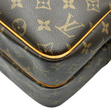 ルイ・ヴィトン LOUIS VUITTON リポーターGM M45252 ブラウン モノグラム・キャンバス レディース ショルダーバッグ