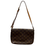 ルイ・ヴィトン LOUIS VUITTON ミュゼット・タンゴショート M51257 ブラウン モノグラムキャンバス レディース ショルダーバッグ