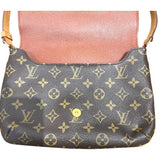 ルイ・ヴィトン LOUIS VUITTON ミュゼット・タンゴショート M51257 ブラウン モノグラムキャンバス レディース ショルダーバッグ