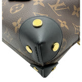 ルイ・ヴィトン LOUIS VUITTON プティット・マル スープル M45571 ブラウン/ブラック モノグラム/レザー レディース ショルダーバッグ