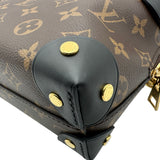 ルイ・ヴィトン LOUIS VUITTON プティット・マル スープル M45571 ブラウン/ブラック モノグラム/レザー レディース ショルダーバッグ