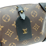 ルイ・ヴィトン LOUIS VUITTON プティット・マル スープル M45571 ブラウン/ブラック モノグラム/レザー レディース ショルダーバッグ