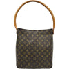 ルイ・ヴィトン LOUIS VUITTON ルーピングGM M51145 ブラウン モノグラム・キャンバス レディース ショルダーバッグ