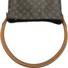 ルイ・ヴィトン LOUIS VUITTON ルーピングGM M51145 ブラウン モノグラム・キャンバス レディース ショルダーバッグ