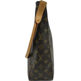ルイ・ヴィトン LOUIS VUITTON ルーピングGM M51145 ブラウン モノグラム・キャンバス レディース ショルダーバッグ