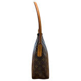 ルイ・ヴィトン LOUIS VUITTON ルーピングMM M51146 ブラウン モノグラムキャンバス レディース ハンドバッグ