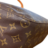 ルイ・ヴィトン LOUIS VUITTON ルーピングMM M51146 ブラウン モノグラムキャンバス レディース ハンドバッグ