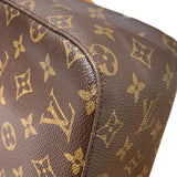 ルイ・ヴィトン LOUIS VUITTON ルーピングMM M51146 ブラウン モノグラムキャンバス レディース ハンドバッグ