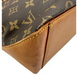 ルイ・ヴィトン LOUIS VUITTON カバ・ピアノ M51148 ブラウン モノグラム/レザー レディース トートバッグ