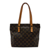 ルイ・ヴィトン LOUIS VUITTON カバ・ピアノ M51148 ブラウン モノグラム/レザー レディース トートバッグ