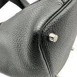 エルメス HERMES ピコタンロックPM Z刻 ブラック シルバー金具 トリヨン レディース ハンドバッグ