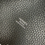 エルメス HERMES ピコタンロックPM Z刻 ブラック シルバー金具 トリヨン レディース ハンドバッグ