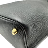 エルメス HERMES ピコタンロックPM B刻 ブラック ゴールド金具 トリヨン レディース ハンドバッグ