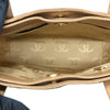 シャネル CHANEL ワイルドステッチ ハンドバッグ A18126 ベージュ ゴールド金具 レザー レディース トートバッグ