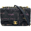 シャネル CHANEL デニムスモールフラップバッグ AS3135 ブラック ゴールド金具 デニム レディース ショルダーバッグ