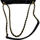 シャネル CHANEL デニムスモールフラップバッグ AS3135 ブラック ゴールド金具 デニム レディース ショルダーバッグ