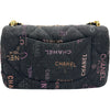 シャネル CHANEL デニムスモールフラップバッグ AS3135 ブラック ゴールド金具 デニム レディース ショルダーバッグ