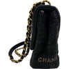 シャネル CHANEL デニムスモールフラップバッグ AS3135 ブラック ゴールド金具 デニム レディース ショルダーバッグ