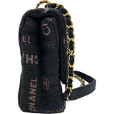 シャネル CHANEL デニムスモールフラップバッグ AS3135 ブラック ゴールド金具 デニム レディース ショルダーバッグ