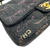 シャネル CHANEL デニムスモールフラップバッグ AS3135 ブラック ゴールド金具 デニム レディース ショルダーバッグ