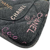 シャネル CHANEL デニムスモールフラップバッグ AS3135 ブラック ゴールド金具 デニム レディース ショルダーバッグ