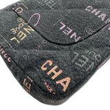 シャネル CHANEL デニムスモールフラップバッグ AS3135 ブラック ゴールド金具 デニム レディース ショルダーバッグ