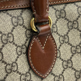 グッチ GUCCI GGスプリーム スモールボストンバッグ 409529 ブラウン レディース ハンドバッグ ショルダーバッグ