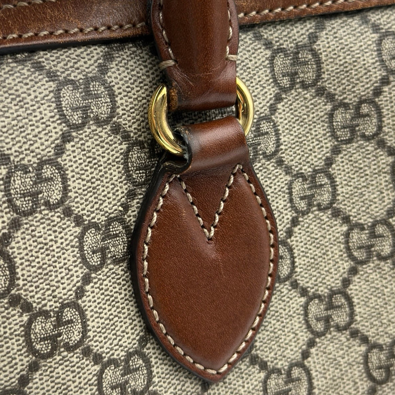 グッチ GUCCI GGスプリーム スモールボストンバッグ 409529 ブラウン