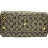 グッチ GUCCI GGスプリーム スモールボストンバッグ 409529 ブラウン レディース ハンドバッグ ショルダーバッグ