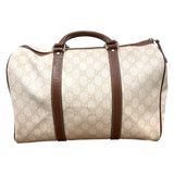 グッチ GUCCI GGプラスボストンバッグ 193603 アイボリー キャンバス レディース ボストンバッグ