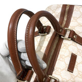 グッチ GUCCI GGプラスボストンバッグ 193603 アイボリー キャンバス レディース ボストンバッグ