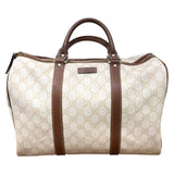 グッチ GUCCI GGプラスボストンバッグ 193603 アイボリー キャンバス レディース ボストンバッグ