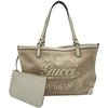 グッチ GUCCI ロゴトートバッグ 247209 ベージュ/ホワイト リネン レディース ショルダーバッグ