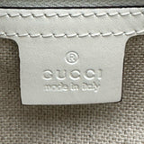 グッチ GUCCI ロゴトートバッグ 247209 ベージュ/ホワイト リネン レディース ショルダーバッグ