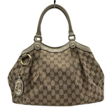 グッチ GUCCI GGキャンバス スーキートートバッグ 211944 アイボリー GGキャンバス/レザー レディース トートバッグ