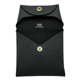 エルメス HERMES バスティア W刻 グリミスティ シェーブル レディース コインケース