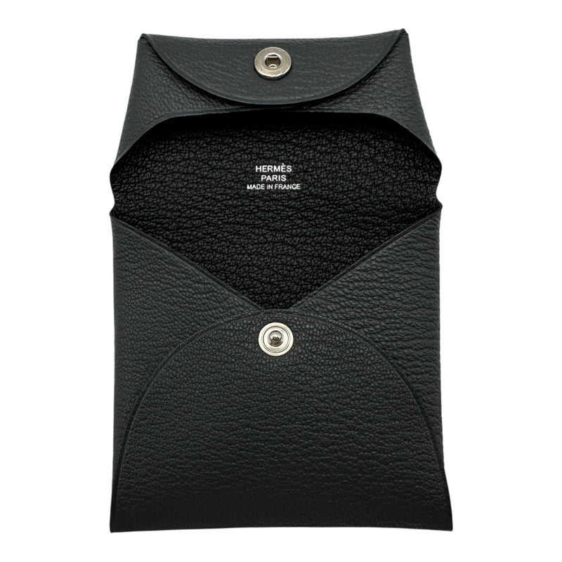 HERMES エルメス バスティア ケース ブラック レディース ブランド エルメス HERMES バスティア W刻 グリミスティ シェーブル レディース