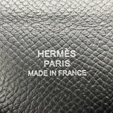 エルメス HERMES カルヴィ Y刻 ブラック エプソン レディース カードケース