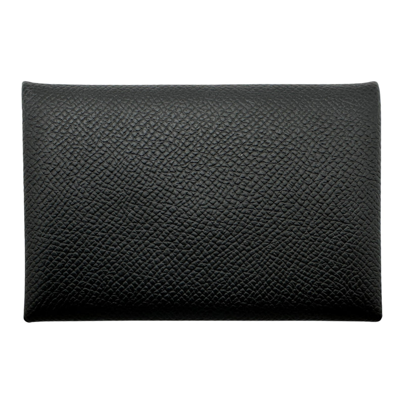 エルメス HERMES カルヴィ Y刻 ブラック エプソン レディース カード