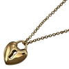 ティファニー TIFFANY＆CO ハートロックネックレス ピンクゴールド 750 ジュエリー