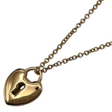 ティファニー TIFFANY＆CO ハートロックネックレス ピンクゴールド 750 ジュエリー