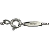 ティファニー TIFFANY＆CO リターントゥネックレス ホワイトゴールド AU750 ジュエリー