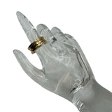 ブルガリ BVLGARI ビーゼロワンリング 3バンド ゴールド 750 ジュエリー