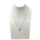 ティファニー TIFFANY＆CO オープンハートネックレス イエローゴールド 18K ジュエリー