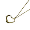 ティファニー TIFFANY＆CO オープンハートネックレス イエローゴールド 18K ジュエリー