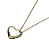 ティファニー TIFFANY＆CO オープンハートネックレス イエローゴールド 18K ジュエリー