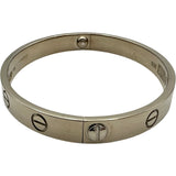 カルティエ Cartier ラブブレス ホワイトゴールド 750 ジュエリー